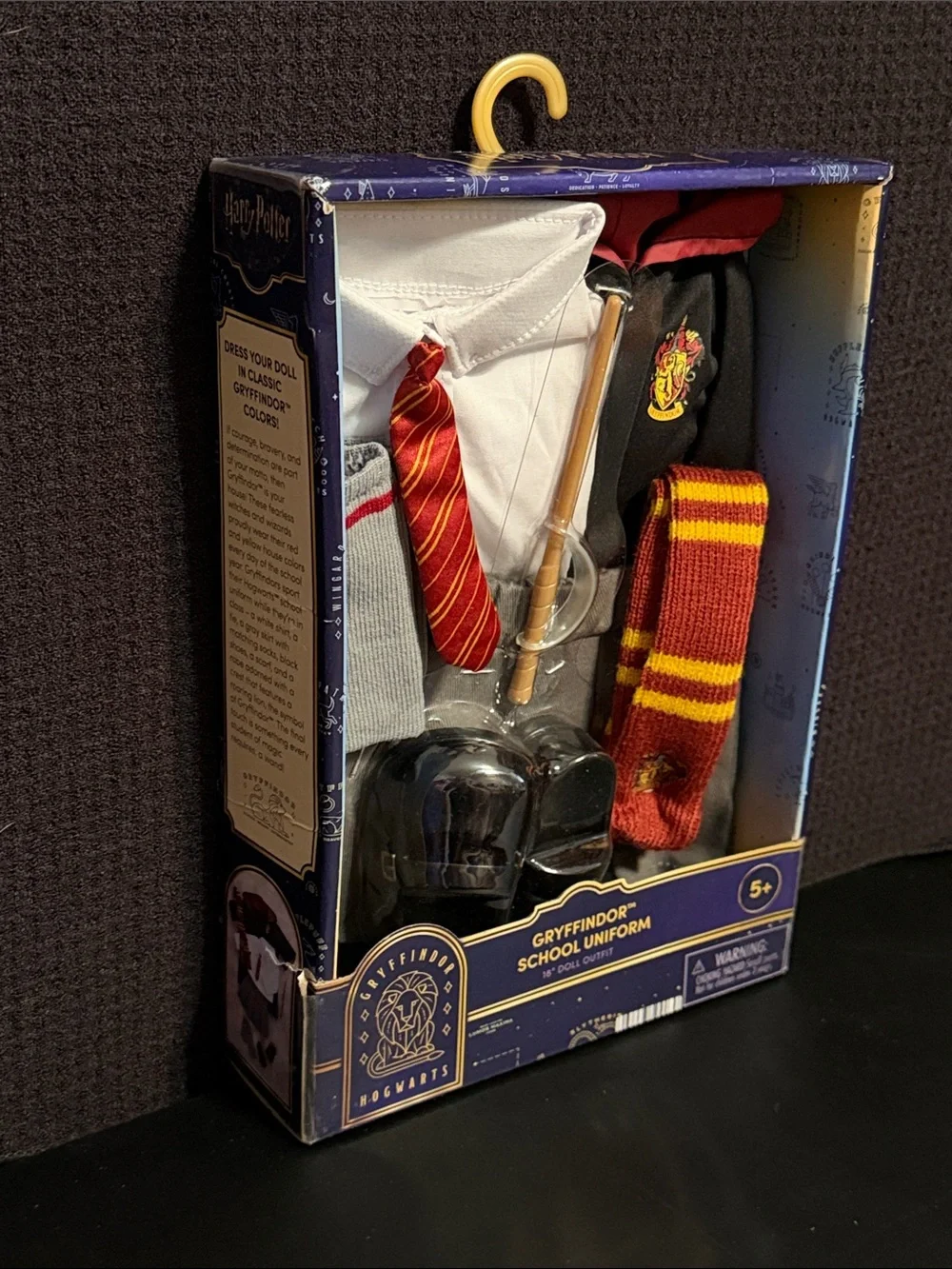 Harry Potter Gryffindor Hogwarts 18” Doll School Uniform Outfit